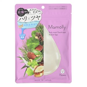 Mamollyデイリーモイストフェイシャルマスク＜ラディアントスパ＞